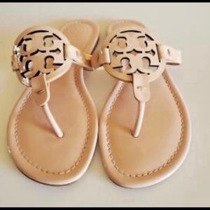 Tory Burch Sea Shell Pink Miller Sandals